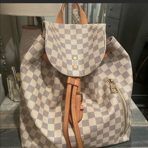 🚨SOLD🚨.  Louis Vuitton Sperone backpack damier azure.